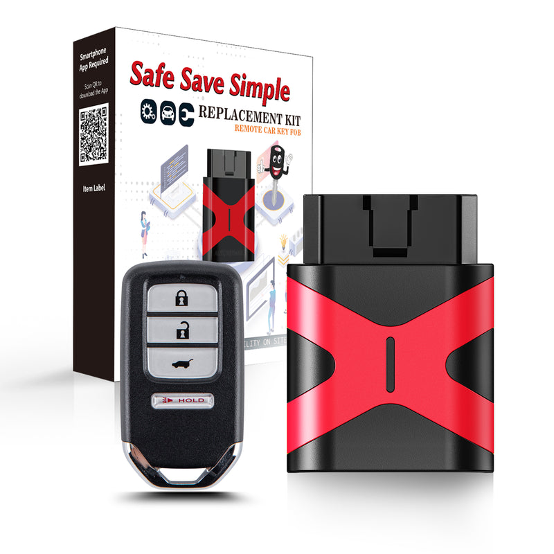 Simple Key Fob OBD Programmer Kit Replacement for 2016 - 2020 Honda CRV Remote Key SKU: KPRO+H4RD-1KR5V1X