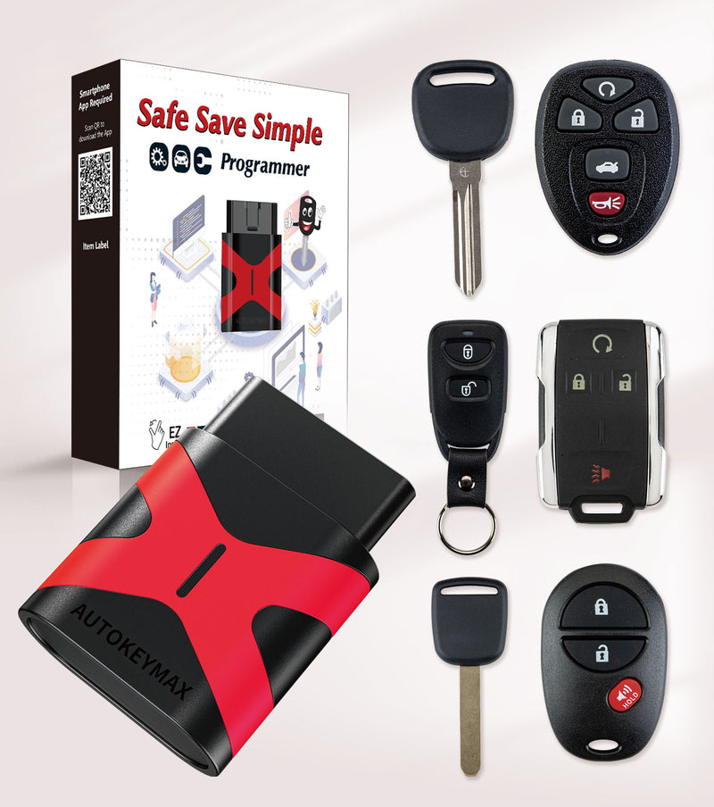 General DIY OBD2 Key Tool,Simple Programmer/Self Pairing for Chip Key & Car Key Split Remote Control SKU:KPRO-OBD-CHIP