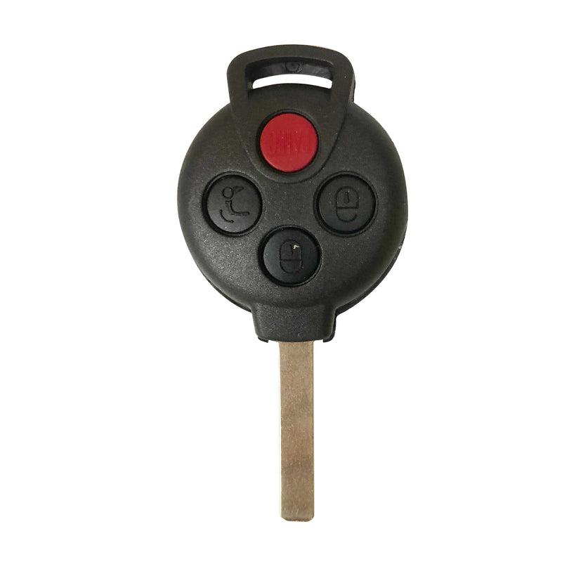 New For Mercedes Benz Smart Car Fortwo Remote Key Replacement Case Button Shell